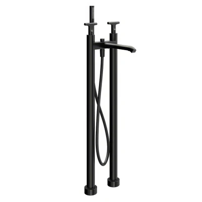 sailing floor mounted bathtub mixer by fantini — Скачать