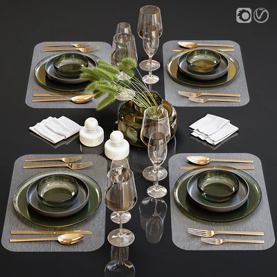 Сервировка стола / Table setting 23 — Вид 1