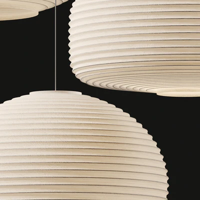 Sansho Paper Pendant Lights — Ver 2