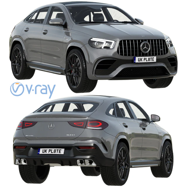 Mercedes-Benz AMG GLE 63 Coupe 2021 — Descargar
