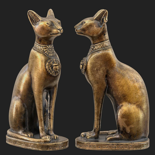 Egyptian Cat Statuette — Descargar