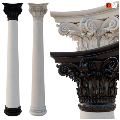 Column corinthian order — Вид 1