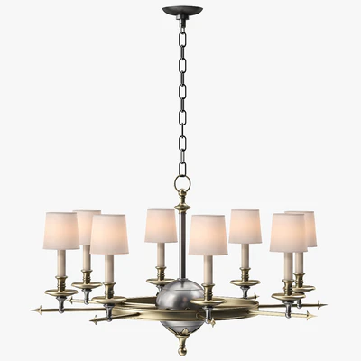 Circa Lighting Leaf And Arrow Chandelier — Ver 2
