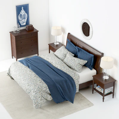 Pottery Barn Crosby Bedroom set — Ver 2