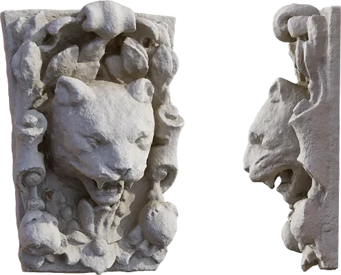 decorative stone relief sculpture 001 — Скачать