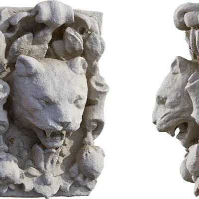 decorative stone relief sculpture 001 — Скачать