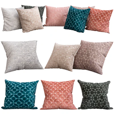 Loloi Solid Geometric Throw Pillow — скачать