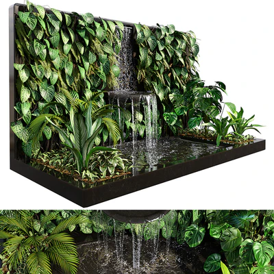 Plant Collection with Fountain — Вид 3