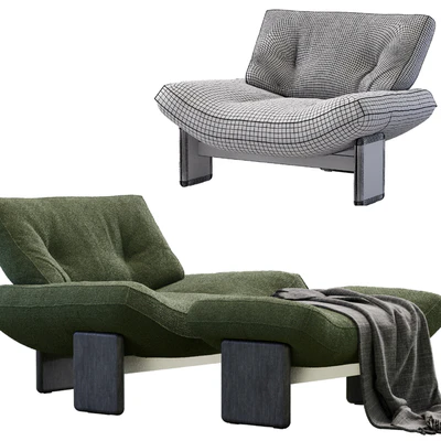 Emmi Armchair By Minotti — Ver 3
