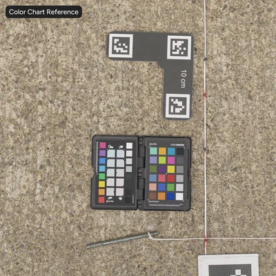 broom finished in situ concrete slab texture warm grey — Вид 4