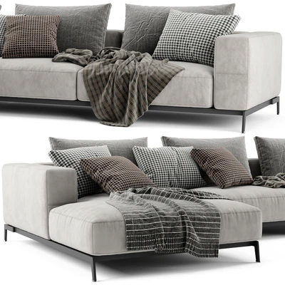 Flexform Ettore Chaise Longue Sofa 2 — Ver 2