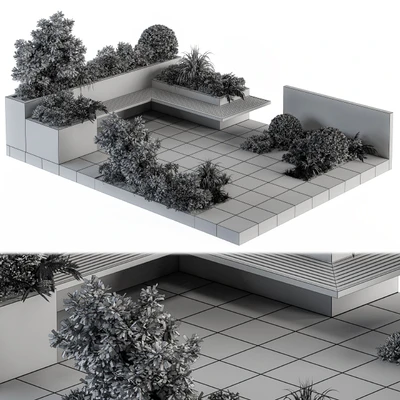 Roof Garden and Landscape Furniture 04 — Вид 2