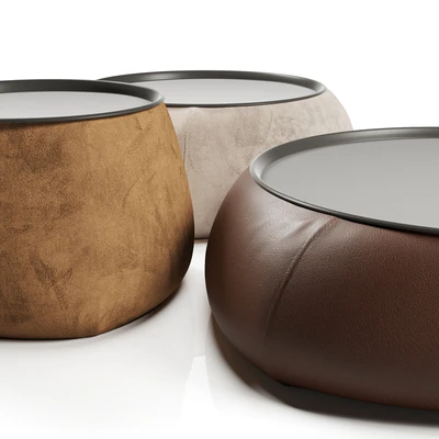 B&B Italia Lady Fat table set 2 — Ver 3
