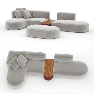 Cassina Bowy Sofa — Вид 1