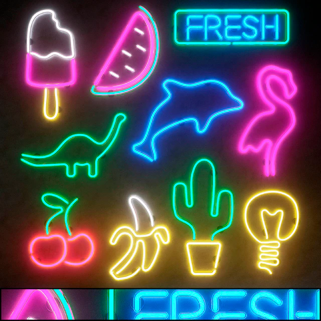 Light modules. Set 13. Neon — Descargar