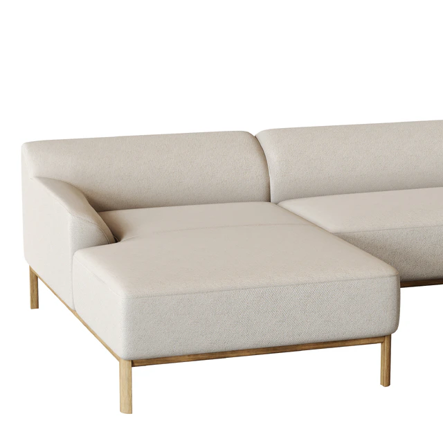 Caro Sofa 3 seater with chaise longue — Descargar