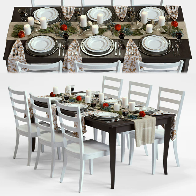 C&B Traditional Holiday Table — Descargar