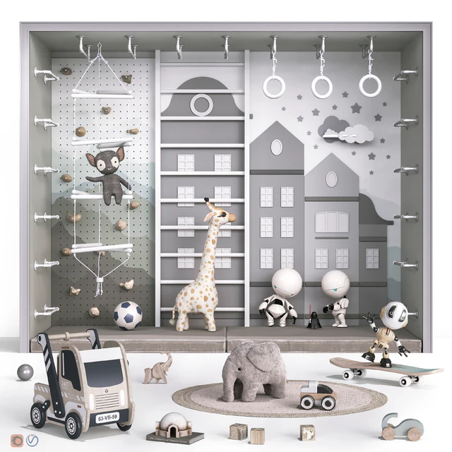 Toys , decor and furniture for nursery 125 — Descargar