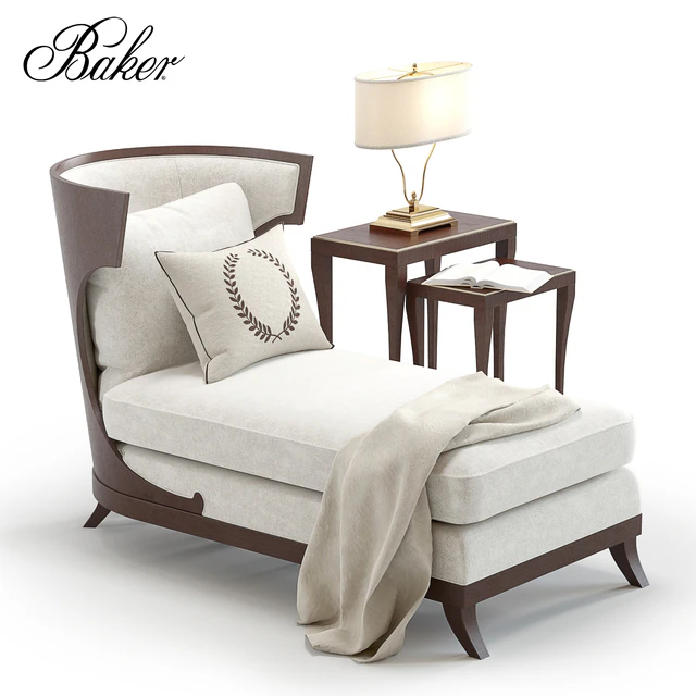 Baker Atrium Chaise — Скачать