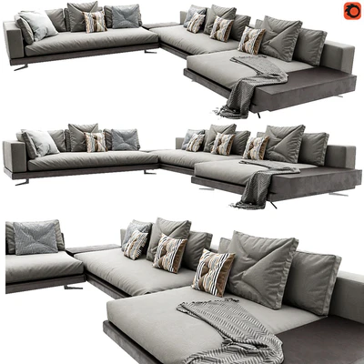 Minotti White Arrangement 07 — Ver 1