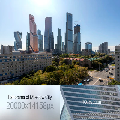 View of Moscow City. 20k — Ver 1