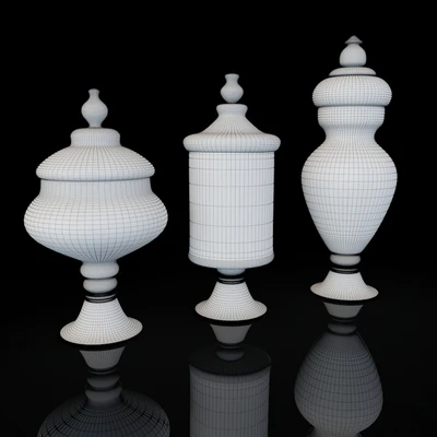Glass Jars with Candy — Ver 2