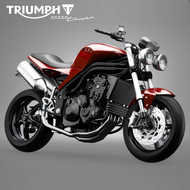 Triumph Speed ​​Triple motorcycle — Descargar