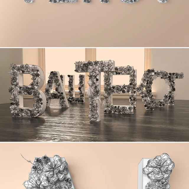 Русский алфавит из седумов – Russian alphabet from sedum — Скачать
