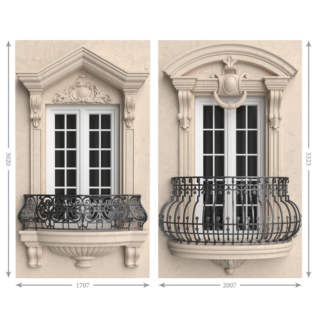 Classic balconies 2 — Download