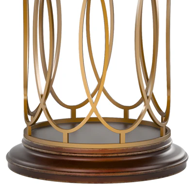 Avalon Heights-Neo Deco Pedestal Table — Ver 2