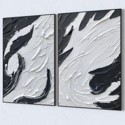 Set of large wall paintings 2563 — Вид 2