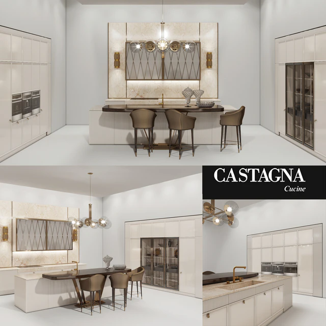 Кухня Castagna, серия DECO, композиция 2 — Скачать
