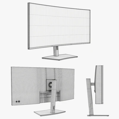 Dell UltraSharp LCD 38-inch curved monitor — Ver 3