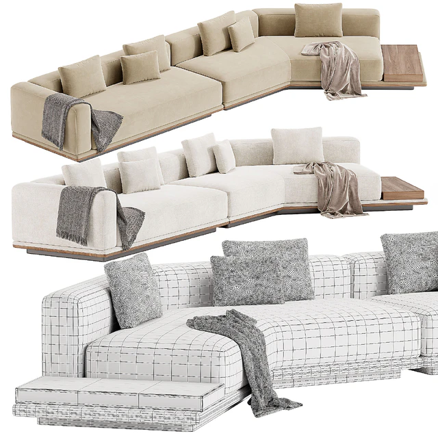 Minotti Horizonte Sofa — Скачать
