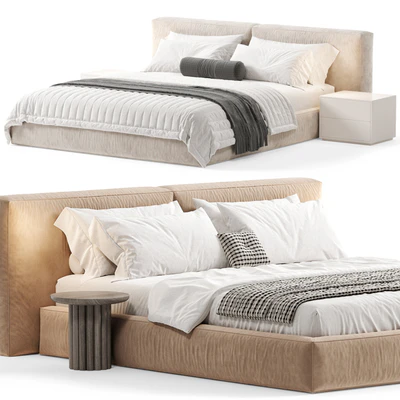 Halo Modern Bed By Elmalekfurniture — Ver 4