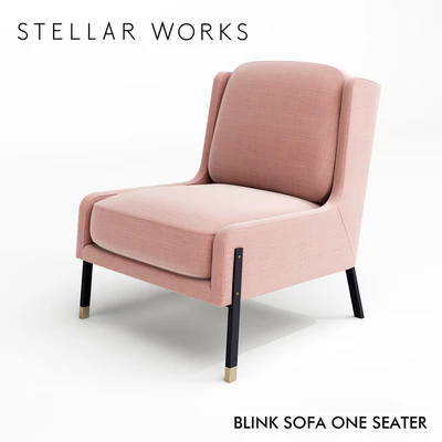 Stellar Works Blink Sofa One Seater — Скачать