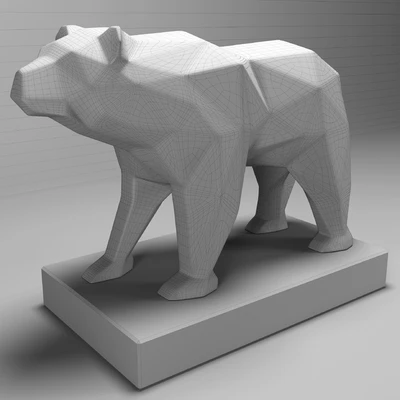 Bear Sculpture — Вид 2