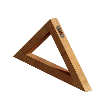 wooden shelf bracket 001 — Скачать