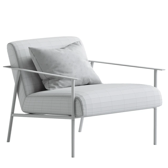 Tracy Fabric Lounge Chair Beige — Descargar