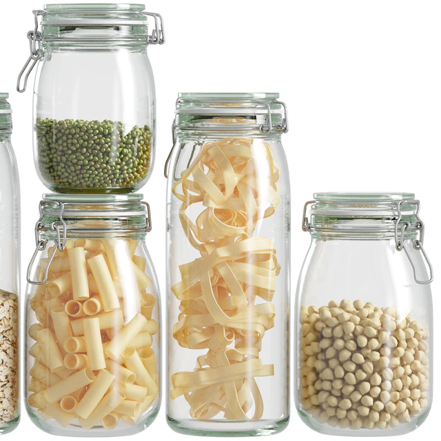 glass jar set — Descargar