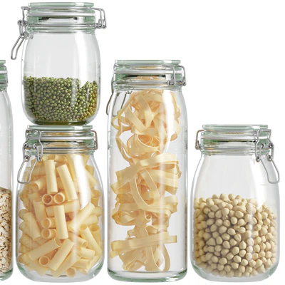 glass jar set — Ver 3