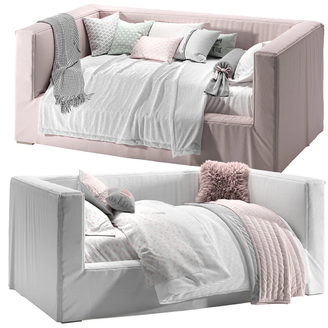 RH Brook Slipcovered Daybed — Скачать