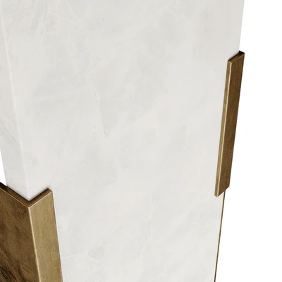 Creative Mary Dahlia Alabaster wall lamp — Вид 4
