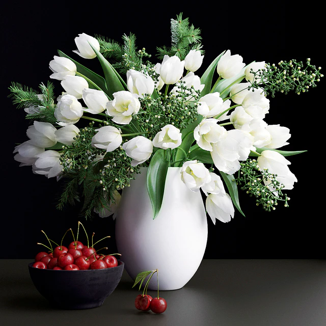 Bouquet of flowers in a vase 25 — Descargar