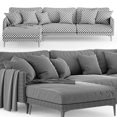 Corner sofa CENTQUATRE Duvivier Canapes — View 2