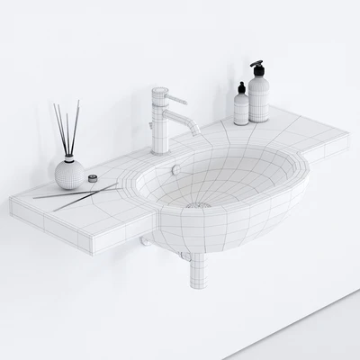GALASSIA M2 Washbasin art. 5235 art. 5236 — Ver 2