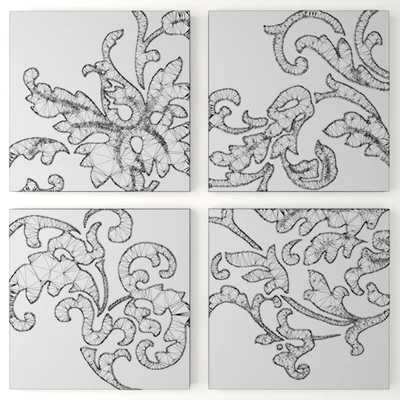 Tuscan Home Decor. Pictures, картина, узор, вензель, настенный декор, итальянский, классический, luxury, люкс — Вид 2