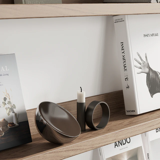 095 Decor on shelves 01 books and neutral 00 — Descargar