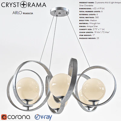 Crystorama 6466 Arlo — Вид 3