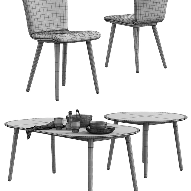 Made / Geoffrey Chair + Edelweiss Table — Descargar